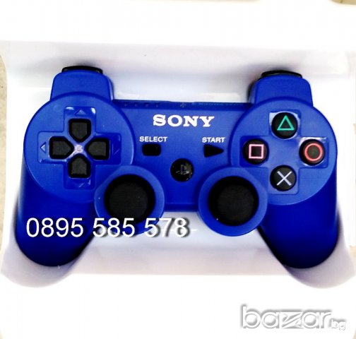Джойстик SONY за PS3 PlayStation 3 безжичен, снимка 3 - Аксесоари - 20547174