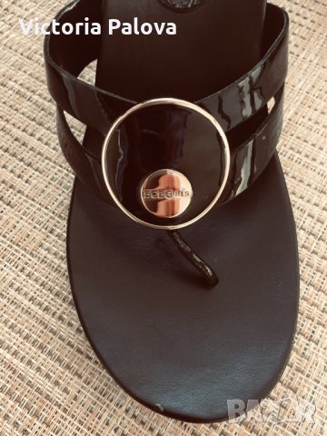 Луксозни сандали-чехли BCBGIRLS, снимка 6 - Сандали - 24939436