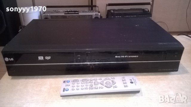 lg rc388 dvd recorder & video recorder+remote-внос швеицария, снимка 14 - Плейъри, домашно кино, прожектори - 24877255