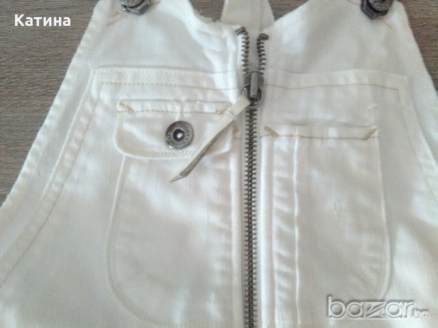 Намаление H&M дънков гащеризон, снимка 5 - Детски панталони и дънки - 18899730