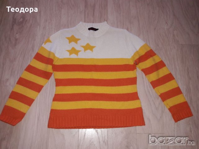 Пуловер звезди, снимка 1 - Блузи с дълъг ръкав и пуловери - 19975059