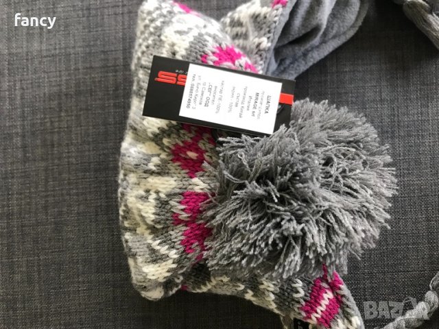 Топла зимна шапка, снимка 6 - Шапки - 23675550