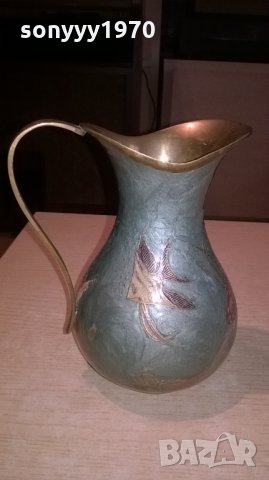 кана-морска тема-мед/месинг-18х16х13см-внос швеицария, снимка 7 - Колекции - 23749128