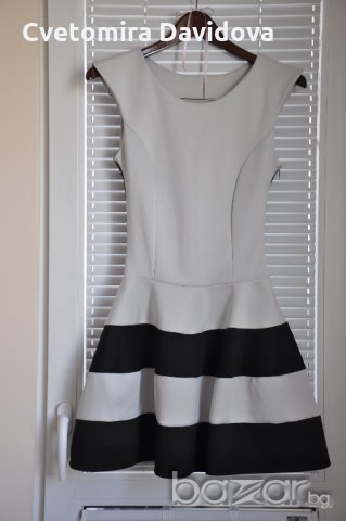 Дамска рокля Черно и Бяло