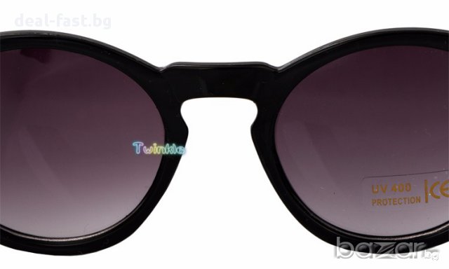 Стилни дамски слънчеви очила тип "кръгли"  - 4 цвята, снимка 7 - Слънчеви и диоптрични очила - 18131624