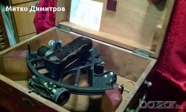 Корабен секстант Lorieux-Le Petit &Poulin N9228-Paris, снимка 7 - Антикварни и старинни предмети - 13586636