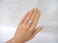 Старинен Сребърен Пръстен с Голям Първокачествен циркон, снимка 7