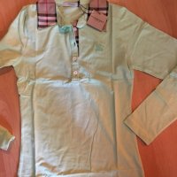 Разпродажба на маркови блузки-цвят мента и корал(реплика), снимка 4 - Блузи с дълъг ръкав и пуловери - 20396940