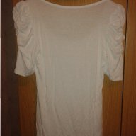 Бяла блузка/тениска, снимка 2 - Тениски - 16780486