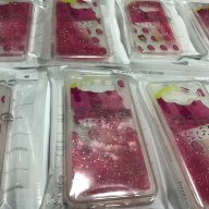 Цветен силикон ICE CREAM с течност и звезди за iPhone,Samsung,Huawei, снимка 2 - Калъфи, кейсове - 17768886