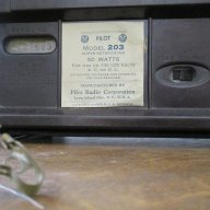 Ретро,Старо лампово радио 1936 г. PILOT  model  203, снимка 14 - Антикварни и старинни предмети - 14340206