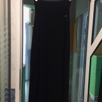 Красива черна дълга рокля VERGI, снимка 8 - Рокли - 24936513
