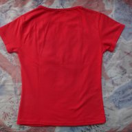 Червена блуза, снимка 2 - Тениски - 11047915