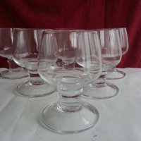  Стъклени чаши за ракия коняк  аперитив, снимка 5 - Антикварни и старинни предмети - 20243915