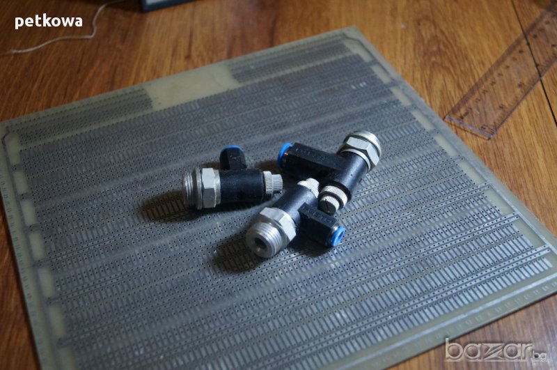 пневматичен дросел  пневматични елементи, снимка 1