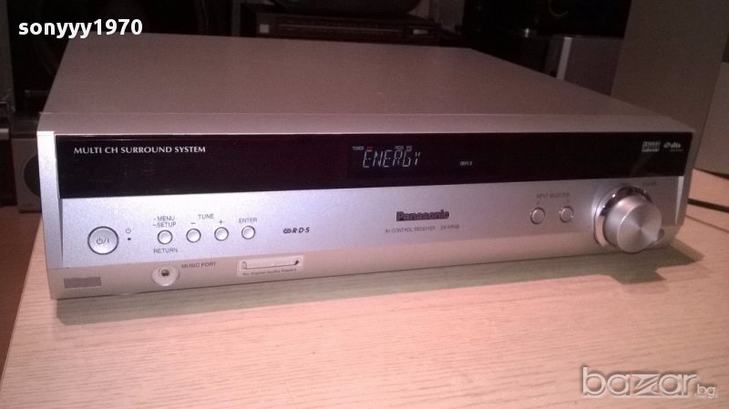 Panasonic sa-hr45 receiver 5 chanel-optical/rds-внос швеицария, снимка 1