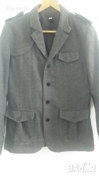 H & M мъжко сако пипит размер 48, снимка 1