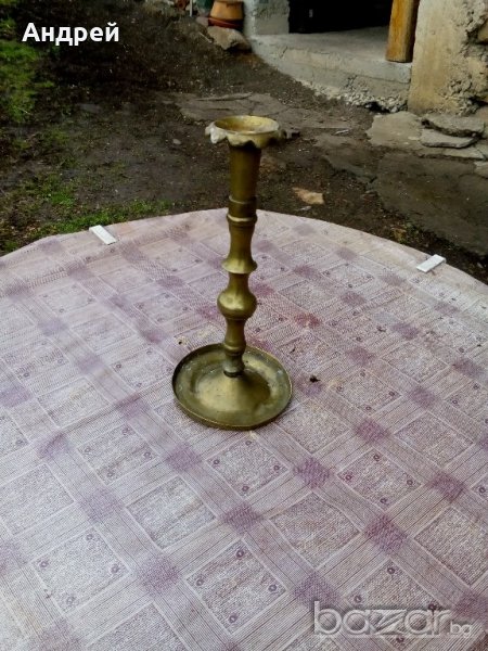 Старинен свещник, снимка 1