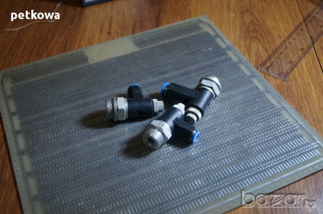 пневматичен дросел  пневматични елементи, снимка 1