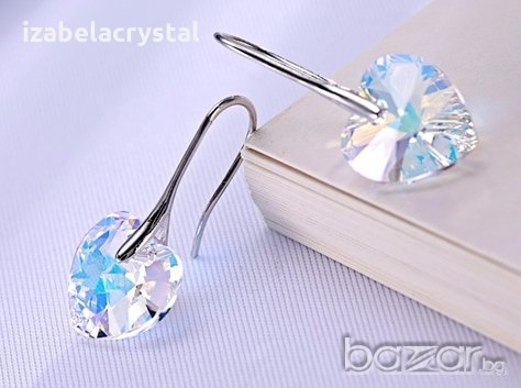 Сваровски Колиета "heart'' Crystals from #SWAROVSKI®, снимка 10 - Колиета, медальони, синджири - 20688198