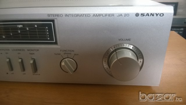 sanyo ja20l-stereo amplifier-нов внос швеицария, снимка 7 - Ресийвъри, усилватели, смесителни пултове - 7209658