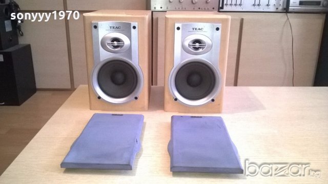 teac-2х50w/6ohm-2бр тонколони-28х26х17см-внос швеицария, снимка 7 - Тонколони - 18345544