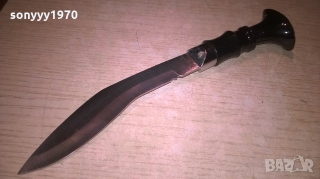 кукри-ретро колекция-крив нож-23см-внос швеицария, снимка 4 - Колекции - 22570630