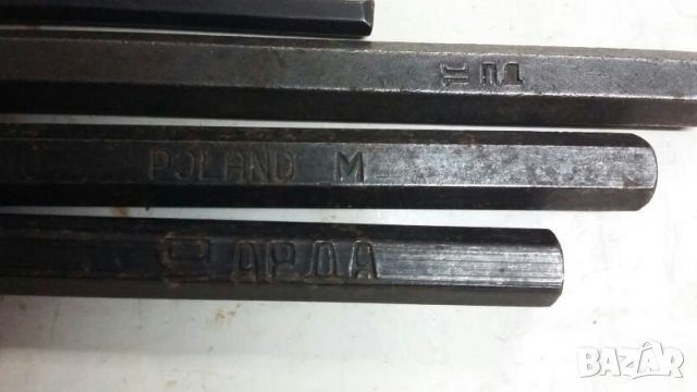 Шестограмни Г образни ключове, снимка 5 - Ключове - 25864375