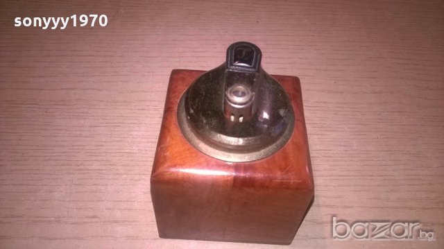 ретро запалка от две части-8х6х6см-внос швеицария, снимка 9 - Антикварни и старинни предмети - 18593332