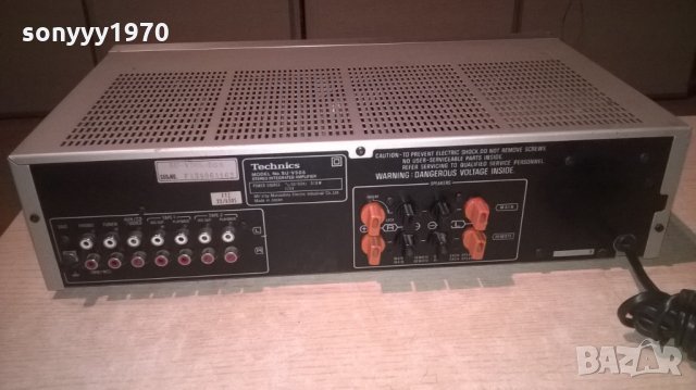 technics su-v505 stereo amplifier-made in japan, снимка 13 - Ресийвъри, усилватели, смесителни пултове - 24388415