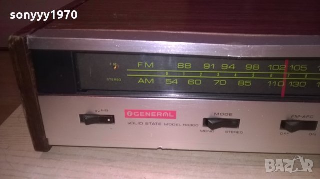 general-r4300 receiver-made in japan-внос швеицария, снимка 5 - Ресийвъри, усилватели, смесителни пултове - 25088774