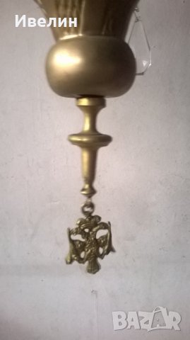 старо кандило от бронз, снимка 7 - Антикварни и старинни предмети - 24824810