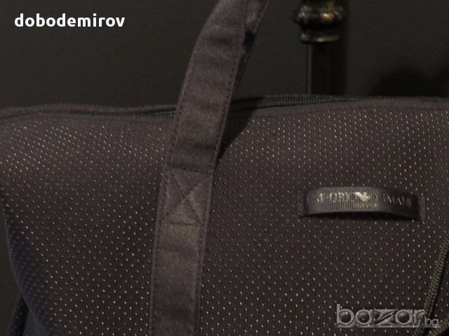 нова чанта Giorgio Armani Tote Textured Fabric оригинал, снимка 4 - Чанти - 16168581