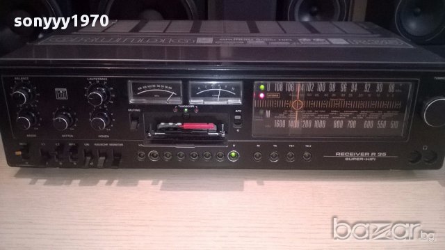 Grundig super hifi r35-receiver-made in germany-внос швеицария, снимка 12 - Ресийвъри, усилватели, смесителни пултове - 13284571