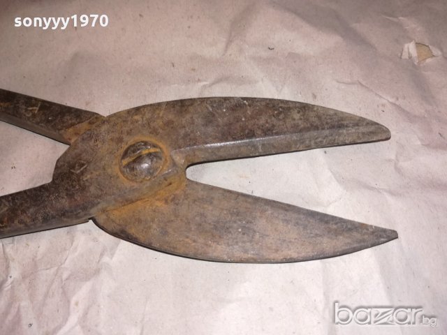 стари ножици за ламарина-29см, снимка 9 - Колекции - 20979240