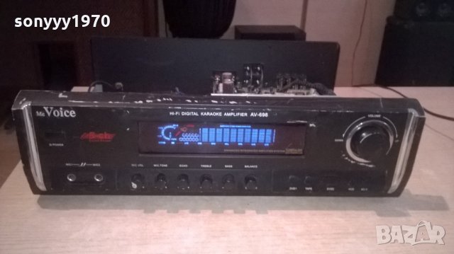 mc voice-hifi amplifier-5chanels-внос швеицария, снимка 2 - Ресийвъри, усилватели, смесителни пултове - 23821000