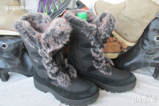 ПРОДАДЕНИ КАТО НОВИ водоустойчиви апрески, ледохотки  ICE GRIP Thermolite Snow Boots, N-39- 40, снимка 7 - Дамски апрески - 23914228