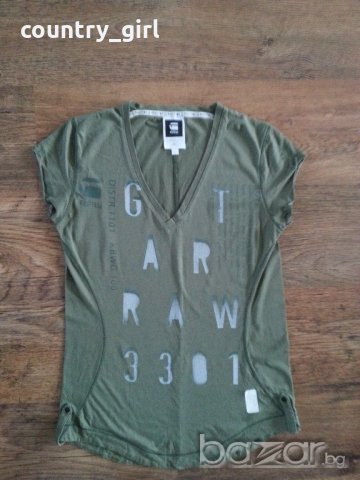 G-star - страхотна дамска тениска, снимка 4 - Тениски - 20981304