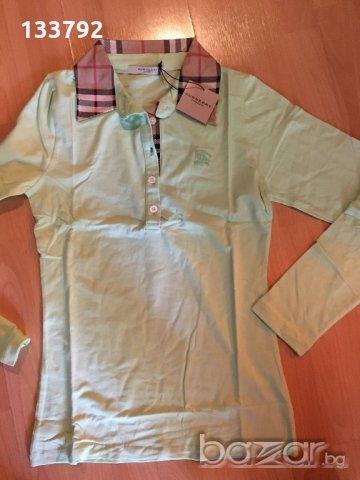 Разпродажба на маркови блузки-цвят мента и корал(реплика), снимка 4 - Блузи с дълъг ръкав и пуловери - 20396940