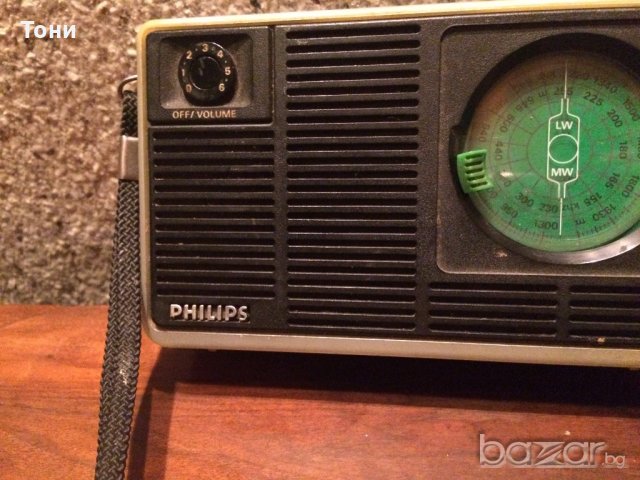 PHILIPS-Радио транзистор-1974г., снимка 2 - Радиокасетофони, транзистори - 19246594