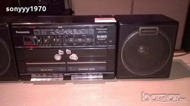panasonic rx-cw42-ретро колекция-внос швеицария, снимка 7 - Ресийвъри, усилватели, смесителни пултове - 19384997