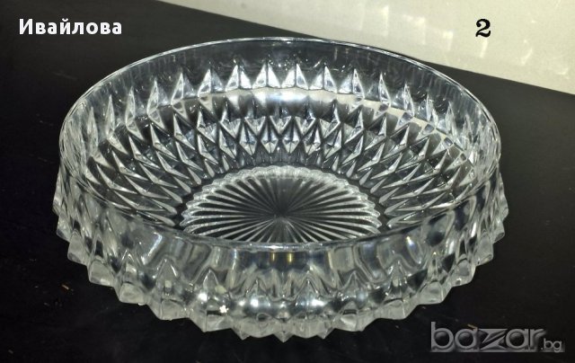 Кристални купи - различни размери и форми, снимка 2 - Други стоки за дома - 14881612