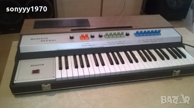 selecta-musikus studio-made in italy-аналогов синтезатор-внос швеция, снимка 4 - Синтезатори - 24794083