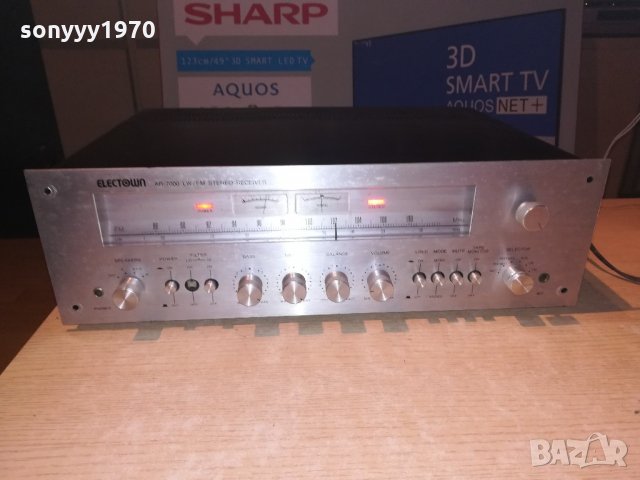 electown ar-7000 receiver-made in korea-внос швеицария, снимка 10 - Ресийвъри, усилватели, смесителни пултове - 21535099