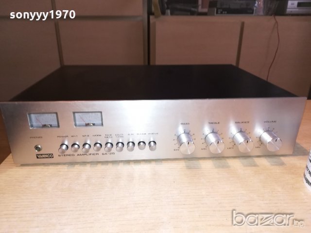 vivanco stereo amplifier-made in japan-от швеицария, снимка 9 - Ресийвъри, усилватели, смесителни пултове - 21410513