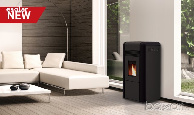 Пелетна камина Dino 17 kW на Алфа-Плам, снимка 5 - Камини - 19297575