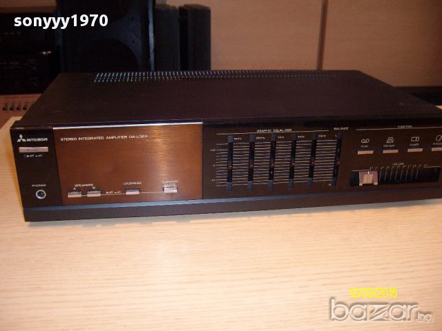 mitsubishi da-u36x-stereo amplifier-внос швеицария