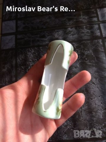 Мъничък Много Красив Порцеланов Салфетник , снимка 3 - Антикварни и старинни предмети - 21833290