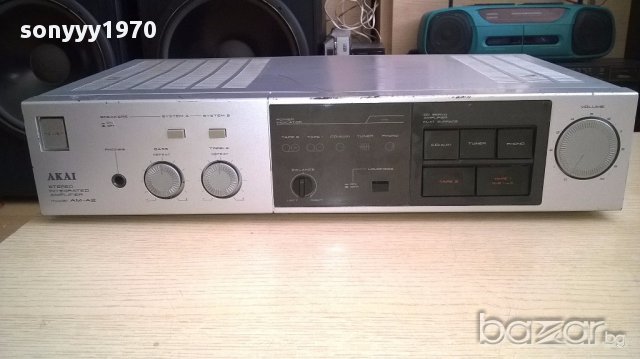 поръчан-akai am-a2 amplifier-japan-внос швеицария, снимка 2 - Ресийвъри, усилватели, смесителни пултове - 14271793