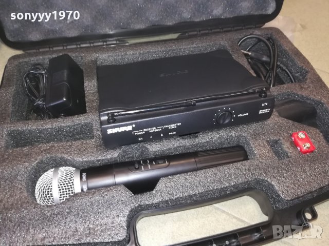 shure sm58-САМО ПРИЕМНИК С КУФАР, снимка 5 - Микрофони - 22553266